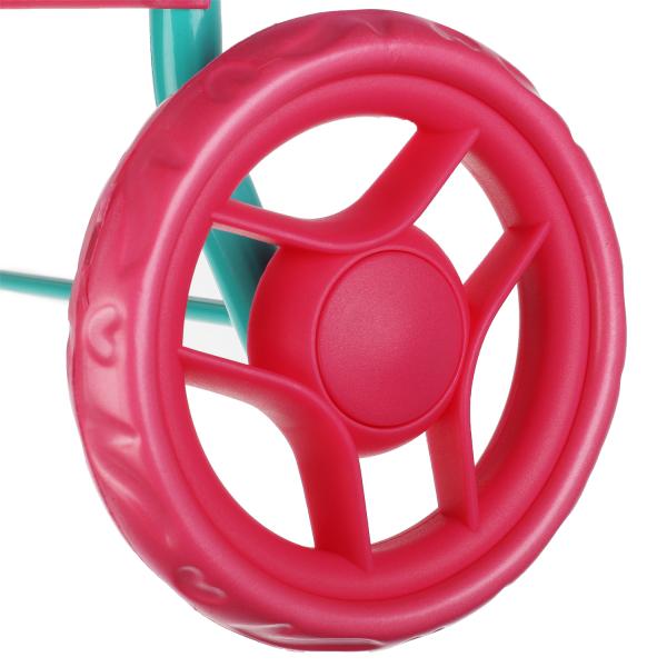 Коляска-книжка ЭНЧАНТИМАЛС мет, 4*11см рез повор.рем корз. 33.5*64.5*59 кор КАРАПУЗ в кор.2*6шт