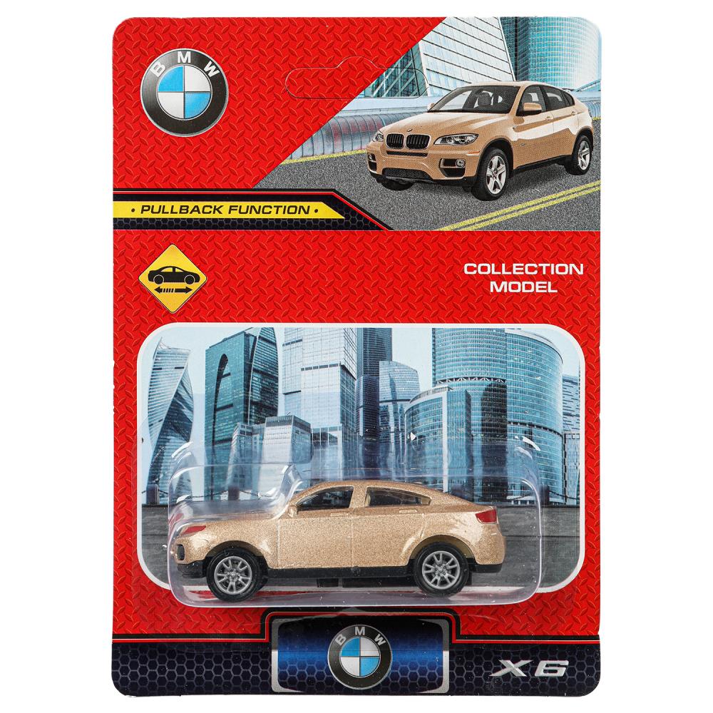 Machine en métal BMW X6, taille 7,5 cm, inertie, blister - dans la couleur 2*288 pouces