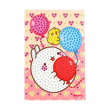 Mosaïque d'album Molang 10*15 cm, en corbeau, molang МУЛЬТИ АРТ в кор.50шт