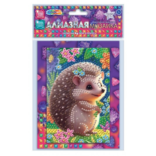 Mosaïque d'aluminium 10*15 cm (paquet) 700 pièces МУЛЬТИ АРТ в кор.100шт