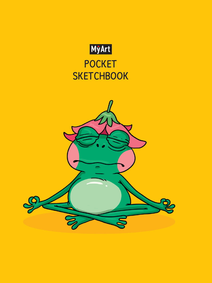 MyArt. Pocket СКЕТЧБУК. ЛЯГУШКА