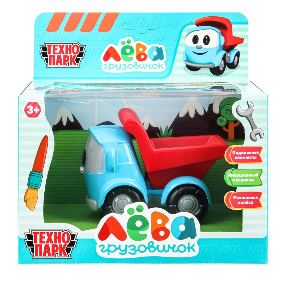 Машина металл Грузовичок Лева грузовичок Лёва, 11 см,баг.,ин.,кор. Технопарк в кор.2*30шт