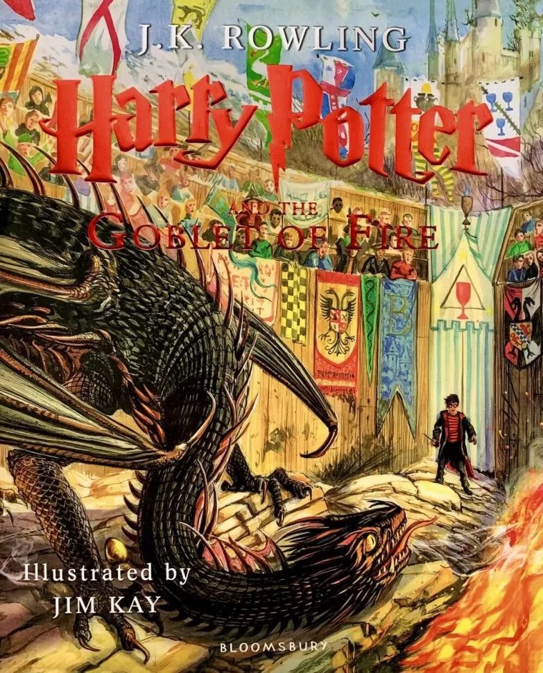 Harry Potter and the Goblet of Fire Illustrated Edition (J.K. Rowling) Гарри Поттер и Кубок Огня Илл.издание/ Книги на английском языке