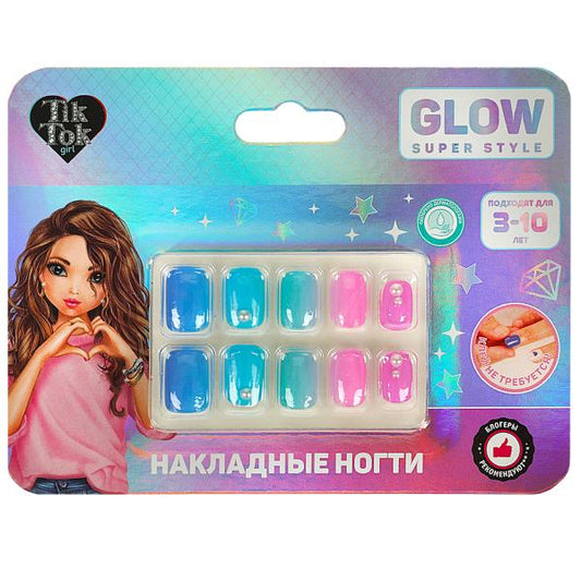 Накладные ногти TIK TOK GIRL в кор.12*24шт