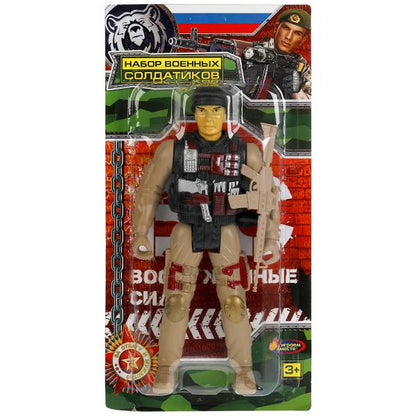 Набор солдатиков военные с оружием.блист.19*38*4,5см ИГРАЕМ ВМЕСТЕ в кор.2*72шт