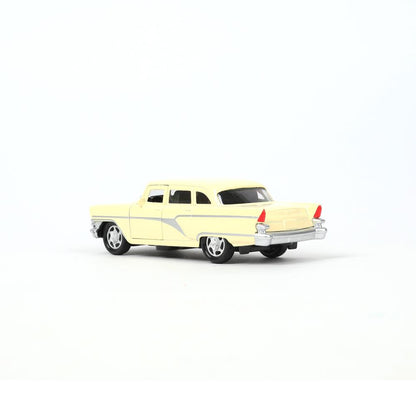 Машина газ металл-13 "Чайка" 12 см, двери, инерц, светло-желтый, кор. Технопарк в кор.2*36шт