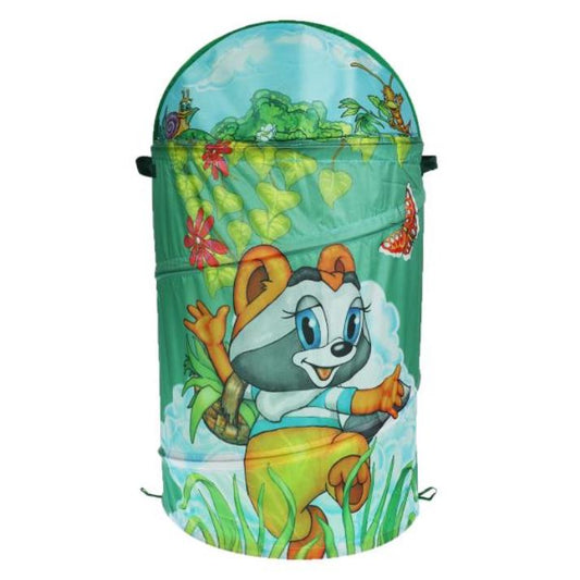 XDP-17935-R322241 Корзина для игрушек Крошка Енот 43*60см ИГРАЕМ ВМЕСТЕ в кор.24шт
