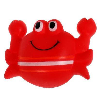 Игрушка для ванны крабик 1 шт. в сетке КАПИТОШКА в кор.4*120шт