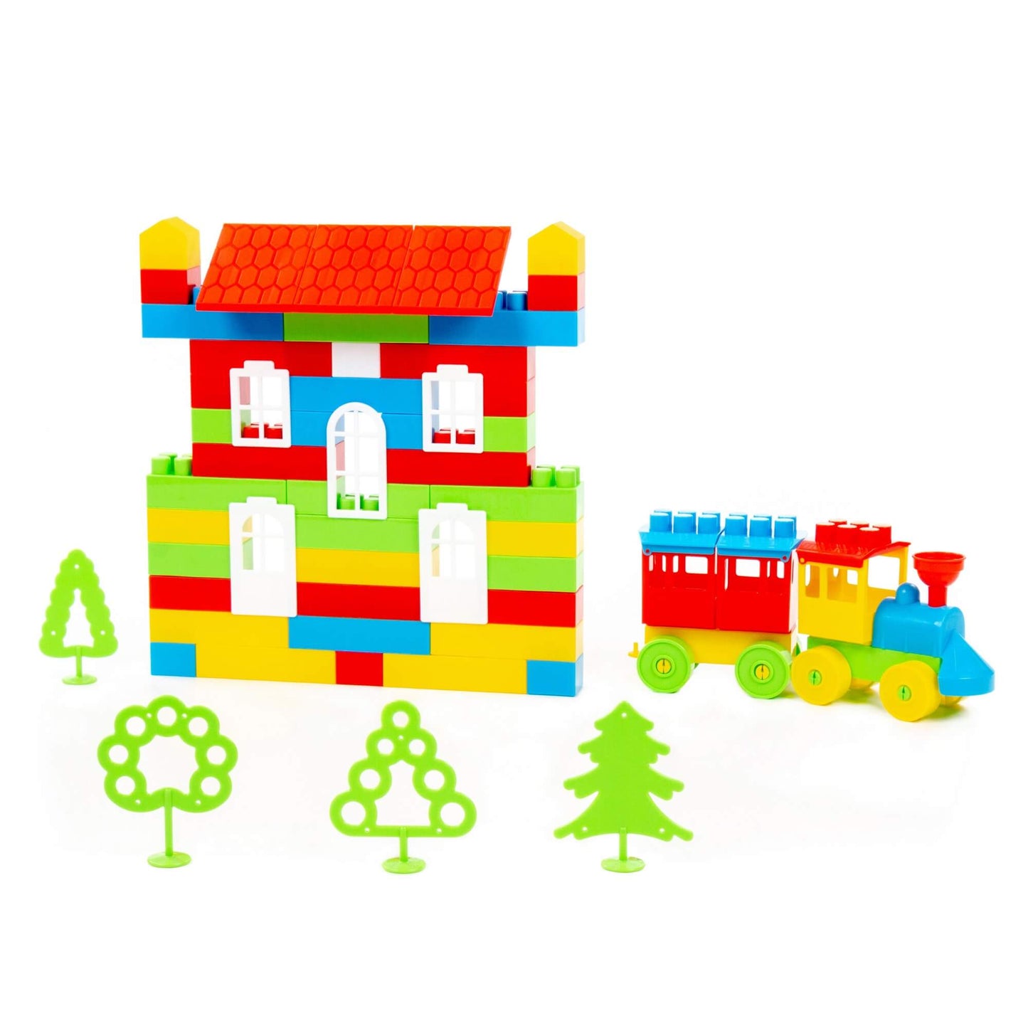 Полесье. Конструктор "Строитель" 95 эл. Средний арт.0583 /10