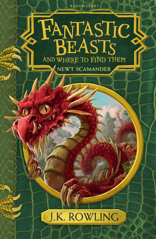 Книга."Fantastic Beasts & Where To Find Them" (Фантастические твари и где их найти) мягк. обл.