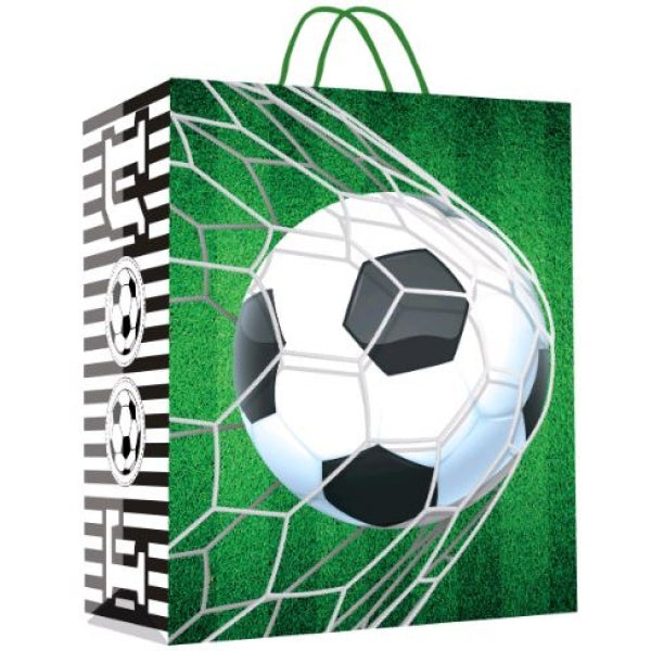 Пакет подарочный МАТОВЫЙ м,футбол,140 гр/м2 ЧУДО ПРАЗДНИК в кор.12*12шт