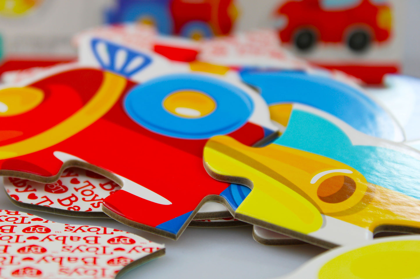 Jouets pour bébé "Транспорт" (5 cartes, 15 pièces)