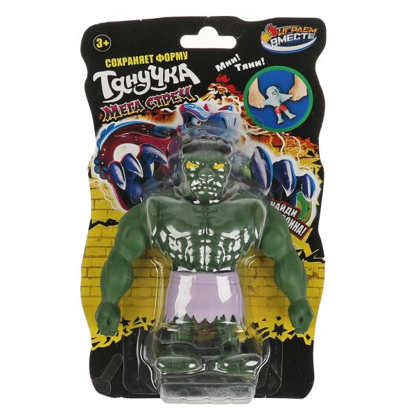 Тянучка мега стреч франкенштейн, блист.20*12*3см ИГРАЕМ ВМЕСТЕ в кор.12шт