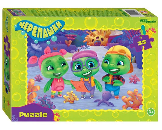 91454 Мозаика "puzzle" 35 "Черепашки"
