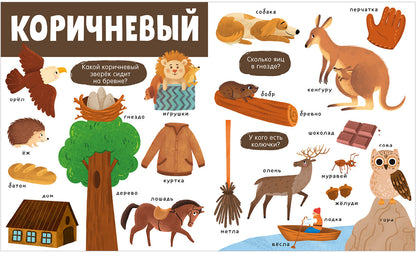 Найди и покажи. Большая книга. Цвета 6283