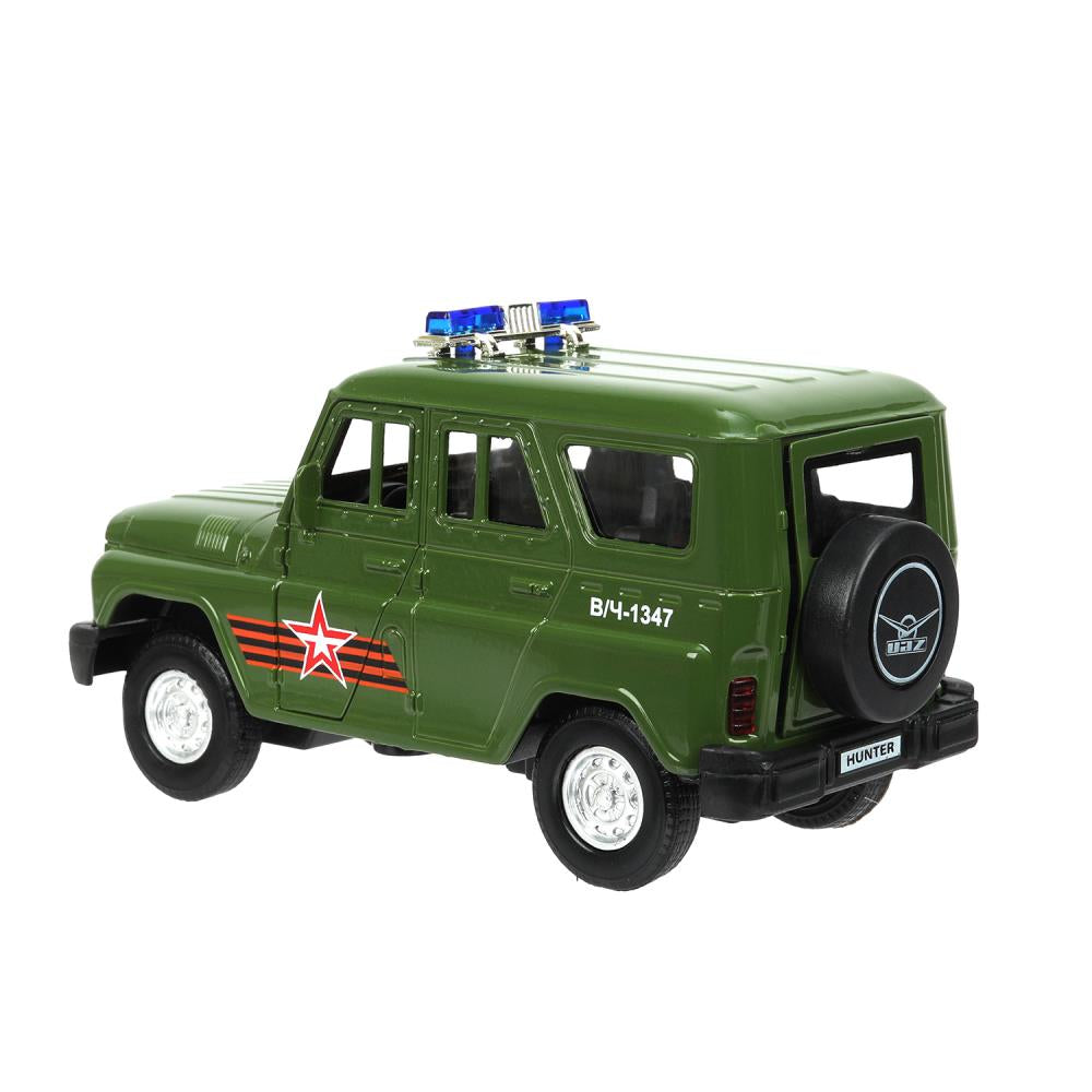 Machine en métal pour le travail du bois UAZ HUNTER АРМИЯ РОССИИ 12 см, двер, багаж, ин, кор. Parc technologique dans le cor.2*36шт