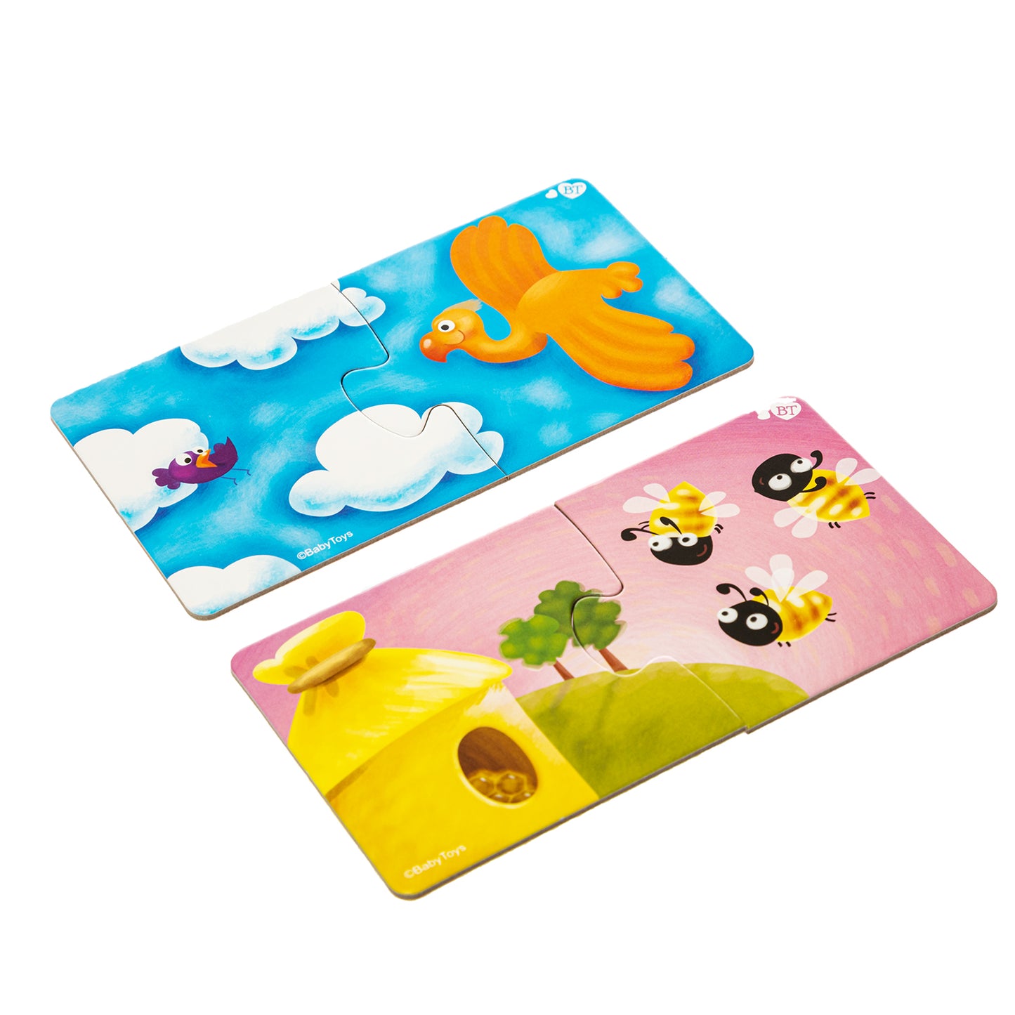 Пазлы парные "Кто где живет?" 20 эл Baby Toys (макси)