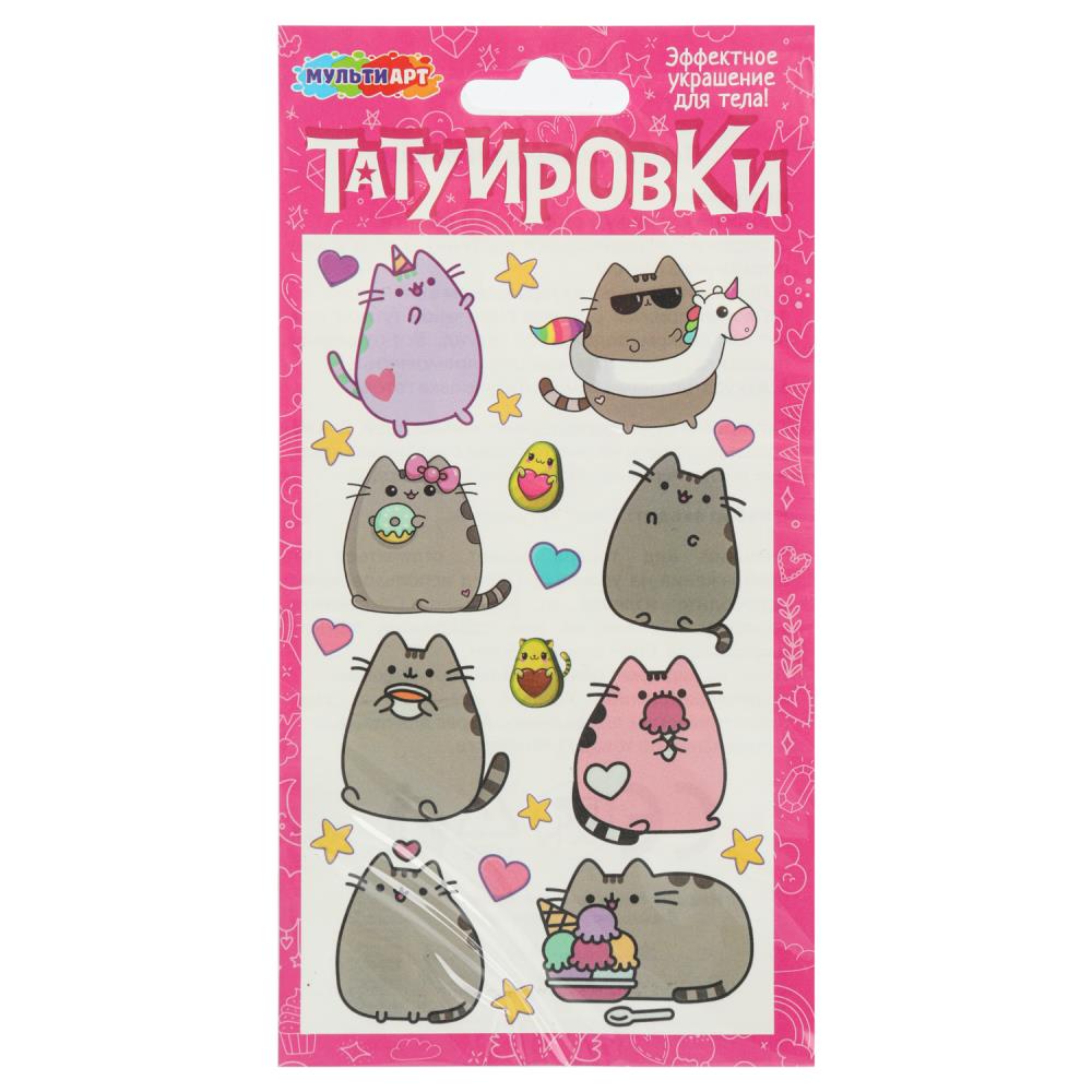 Тату, 1 liste пушин МУЛЬТИ АРТ в кор.200шт