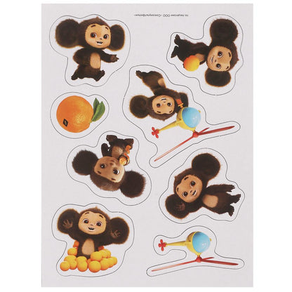 Чебурашка. Развивающая игра на магнитах. 210х240х5 мм. Умные игры в кор.100шт