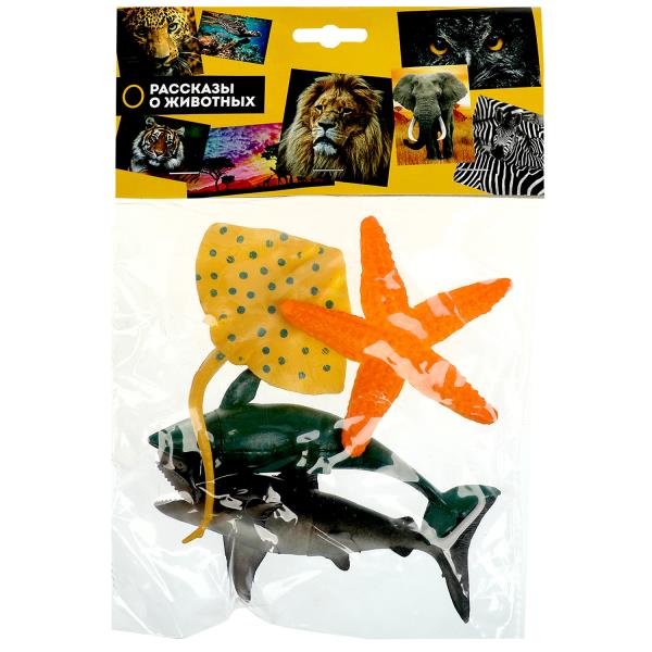 Jeux en plastique pour les morsques 4 pièces. dans le paquet. ИГРАЕМ ВМЕСТЕ в кор.168наб