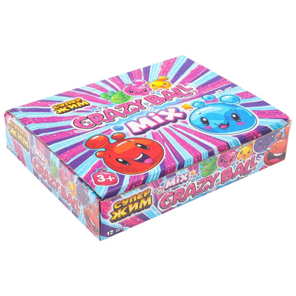 Супер жмяка, светильник супер жмяка шар с шариками, светильник Супер Жим уп-12шт в кор.5уп