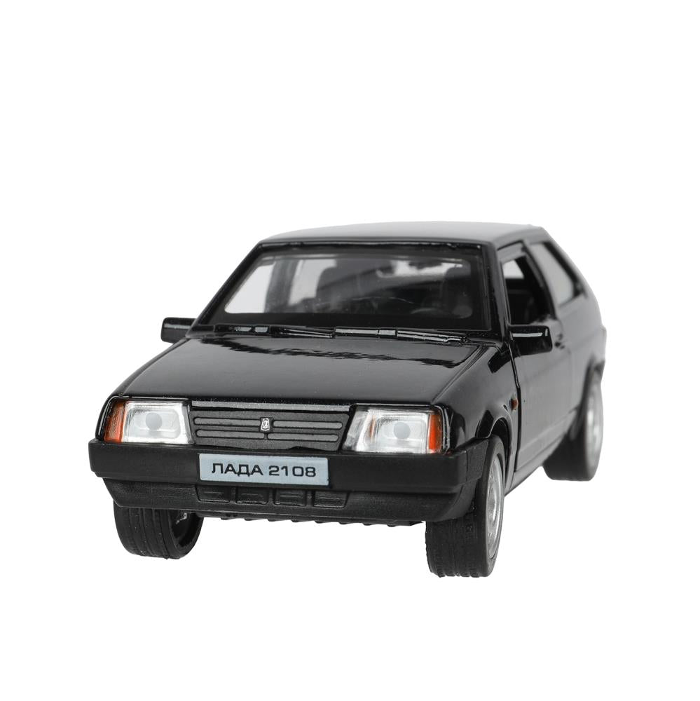 Machine en métal pour LADA Lada 2108 "СПУТНИК", 12 cm, extérieur, sac, moteur, dans la carrosserie du parc technologique dans la carrosserie 2*36 pouces