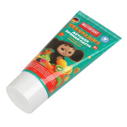 Зубная паста Чебурашка тутти-фрутти, 65 г MASTER DENT в кор.24шт