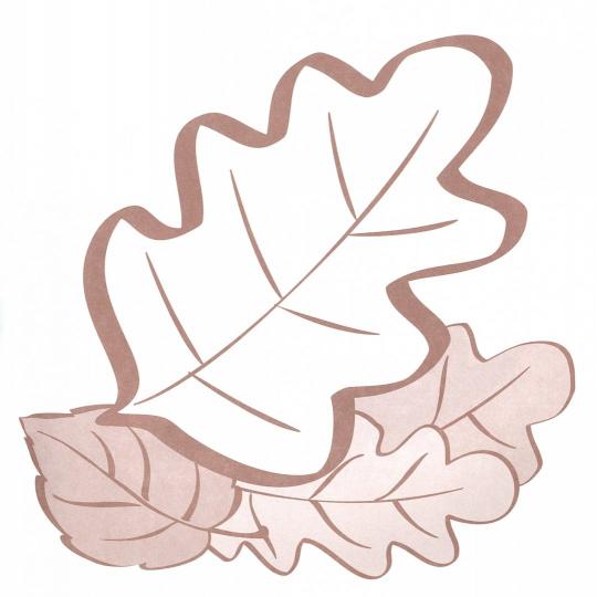 Одной краской. Раскрась коричневым (для детей от 1 года)