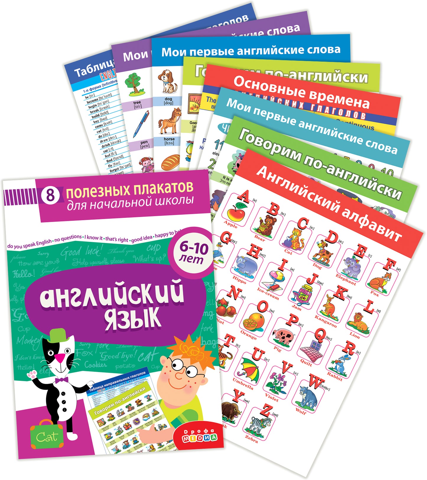 4024 Комплект плакатов. Английский язык