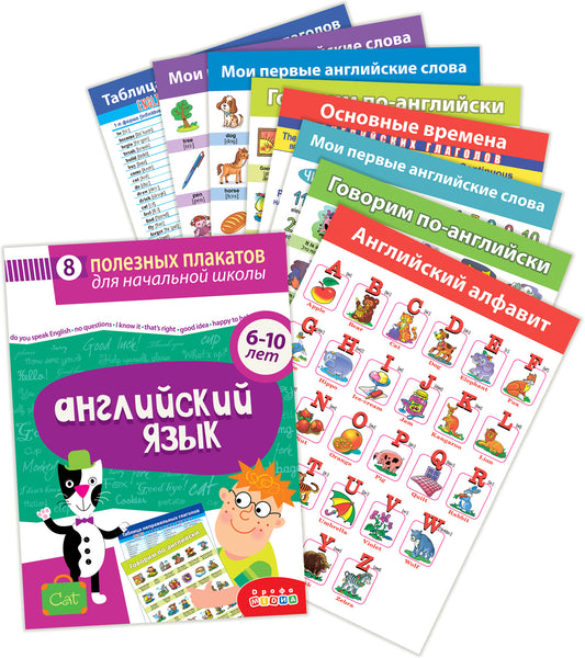 4024 Комплект плакатов. Английский язык