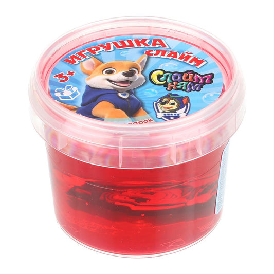 Игрушка слайм чейс, базовый красный с резиночкой, 100 г Слайм-Ням в кор.48шт