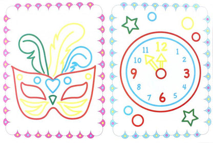 Новогодняя сказка: книжка-раскраска