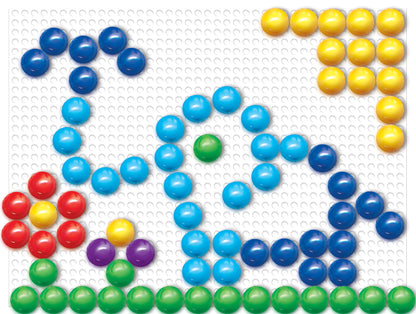 Мозаика комбинированная. 270 poissons, 6 étoiles, 2 étoiles (10 mm, 15 mm, 20 mm)