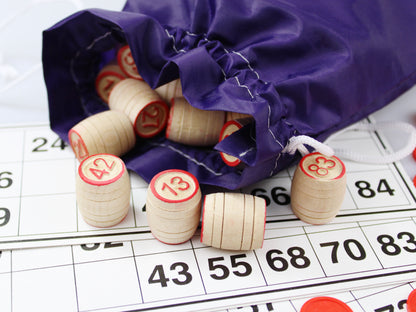 Лото деревянное, русское классическое, (Россия)