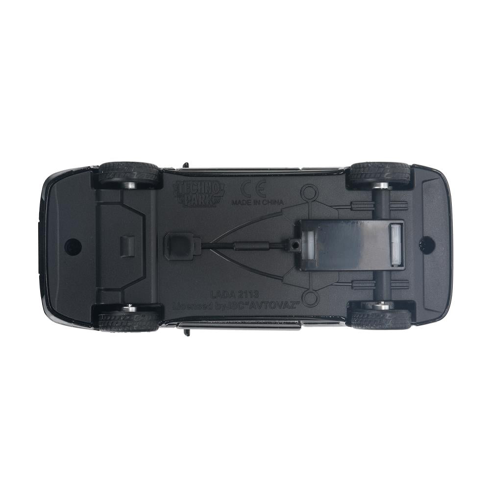 Machine en métal vaz-2113 12 cm, double, sac, argent, noir, cor. Parc technologique dans le cor.2*36шт