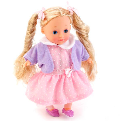 КУКЛА "КАРАПУЗ" 18СМ, ОЗВУЧ. РУССИФИЦ., СТИХИ И ПЕСЕНКА А. БАРТО В РУСС. КОР. в кор.2*24шт