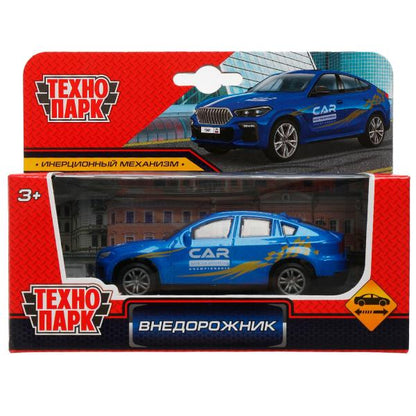 2107C048-R1337975 Машина металл ВНЕДОРОЖНИК, 11 см, инерция, кор. Технопарк в кор.2*120шт