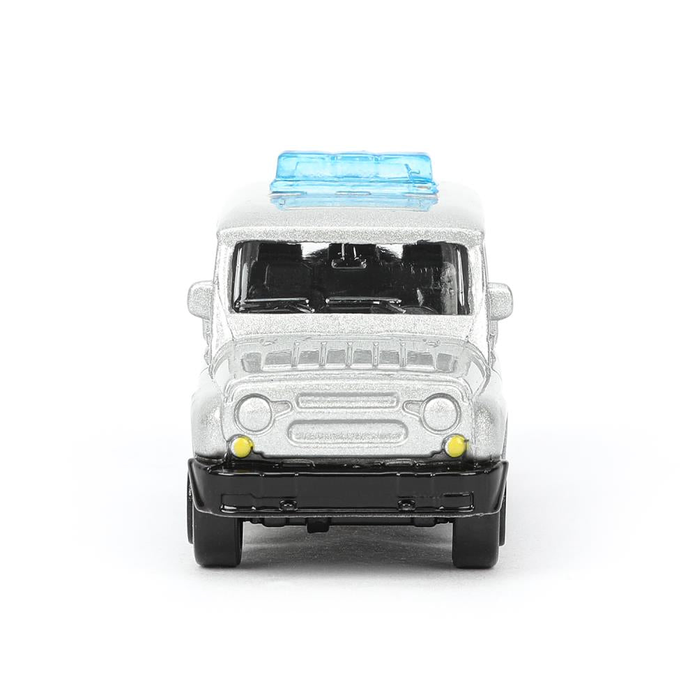 Машина металл УАЗ СПЕЦТЕХНИКА 7,5 см, в ассортименте, блистер. Технопарк в кор.3*96шт