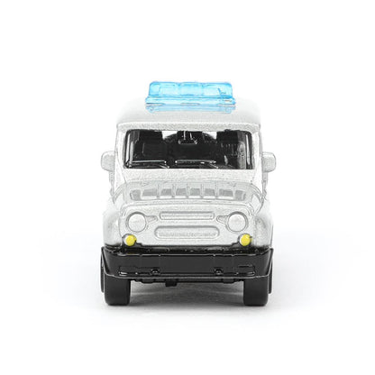 Машина металл УАЗ СПЕЦТЕХНИКА 7,5 см, в ассортименте, блистер. Технопарк в кор.3*96шт