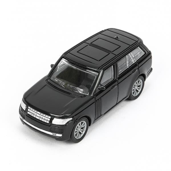 Machine en plastique LAND ROVER RANGE ROVER VOGUE 12 cm, argent, noir, couleur. Parc technologique en cor.2*120шт