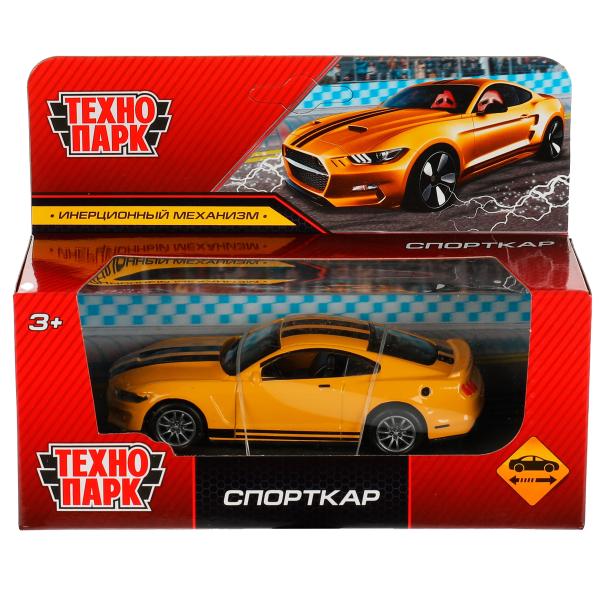 Машина металл СПОРТКАР, 11 см, инерция, кор. Технопарк в кор.2*120шт