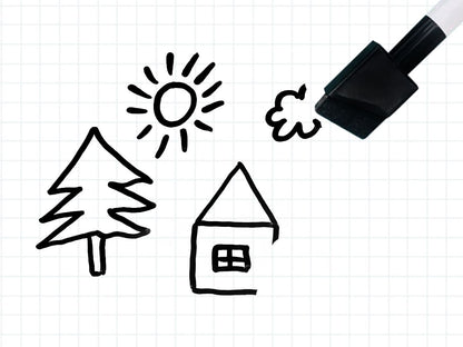 Планшет маркерно-меловой универсальный