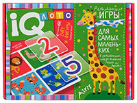 Пластиковое лото для малышей.4+.Счёт и фигуры. Подбери число.