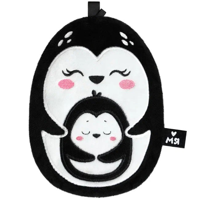 М112 "Мяшечки" игрушка с вишневыми косточками (Пингвин с пигвиненком)