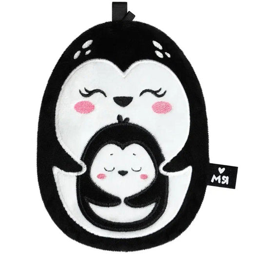 М112 "Мяшечки" игрушка с вишневыми косточками (Пингвин с пигвиненком)