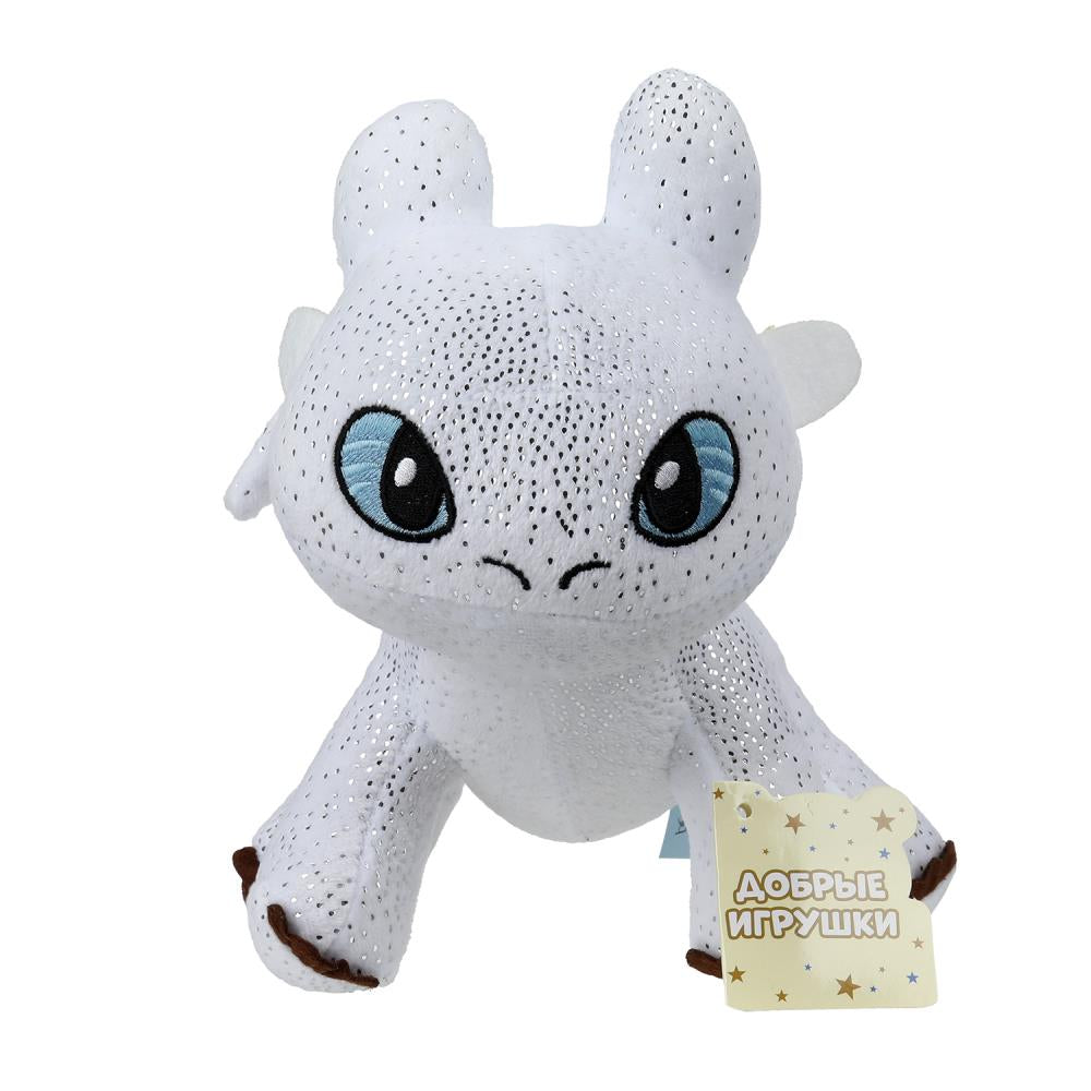 M118612DW-20NS Игрушка мягкая дракон белый 20см, без чипа Добрые игрушки в кор.24шт
