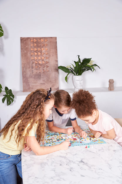 Новый год. Игра настольная гуляка "Снежная"