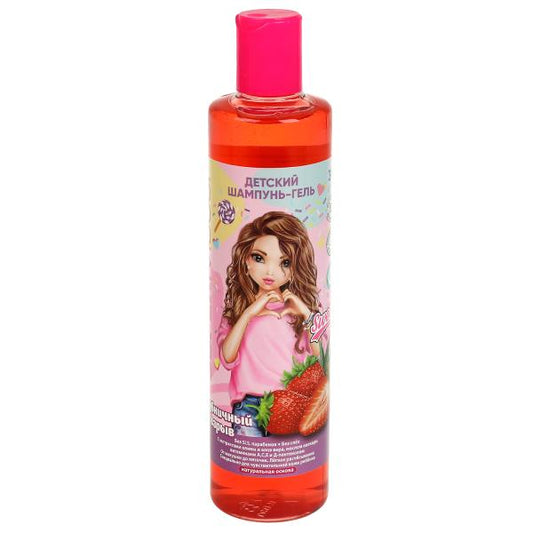 Детский шампунь-гель см "Клубнич взрыв" экстракт оливок и алоэ Вера 300 мл Умка в кор.6шт