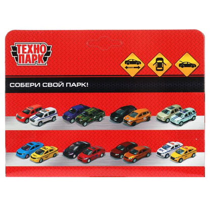 Машина металл BMW 5-ER SEDAN M-SPORT 12 см, двери, багаж, сер, кор. Технопарк в кор.2*36шт