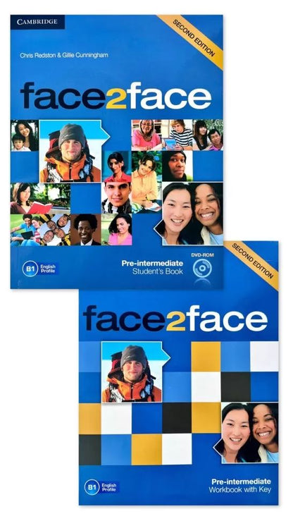 Face2Face. Книга для студентов начального и среднего уровня. + DVD